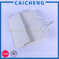 Good looking custom white kraft shopping cotton paper bags